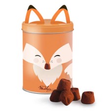 Edle, prickelnde Cola-Trüffel - Fox-Metalldose (100 g)
