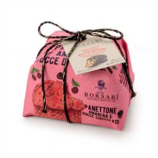 Panettone Amarena und Tropfen Borsari-Schokolade