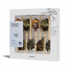 Schachtel mit 8 verschiedenen Bio-Blumensträußen zum Aufbrühen (Das Set)
