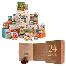 Set mit 2 Apero Party Adventskalendern + 24 Tage Rum