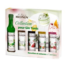 Gin Tonic Box - 5 Miniatursirupe - Monin