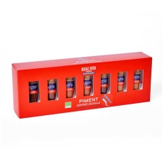 Scoville-Box mit 7 Bio-Chilis aus aller Welt