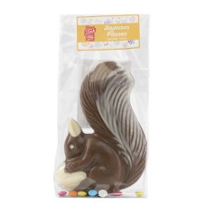 Eichhörnchen und Mini-Milchschokoladenkonfetti (110g-Beutel)