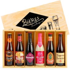 Geschenkset mit starken belgischen Bieren
