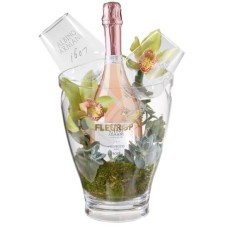 Im Einklang mit der Natur Prosecco Rose Albino Armani DOC (75 cl) inkl. Eiskühler und zwei Connaisseur-Gläsern