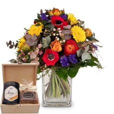 Happy with Honey &amp; Sweet Geschenkbox von Bee-Family &amp; Gottlieber (Minimum)