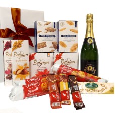 Belgisch-französisches Geschenkpaket mit Premier Cru Champagner