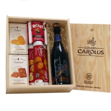 Belgisches Gourmet-Paket mit belgischem Bier und belgischen Keksen