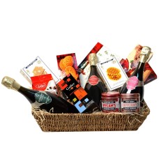 Luxus exklusiver Champagner Geschenkkorb