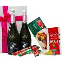 Duo Prosecco und belgische Köstlichkeiten