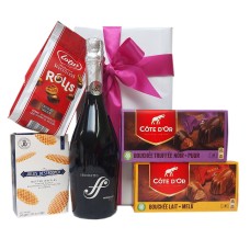 Belgisches Geschenkpaket mit italienischen Seifenblasen