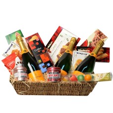 Exklusiver Champagnerkorb