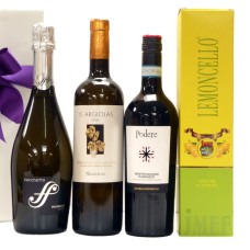 Italienischer Rot- und Weißwein, Prosecco und Limoncello