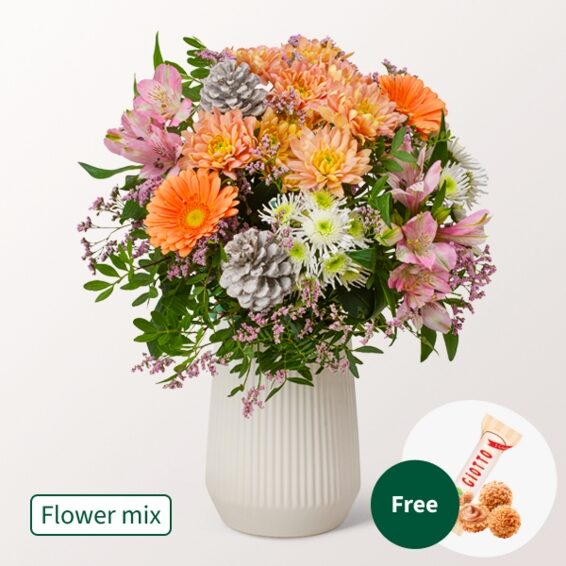 Blumenmischung Blumenfreude mit 3 Ferrero Giotto