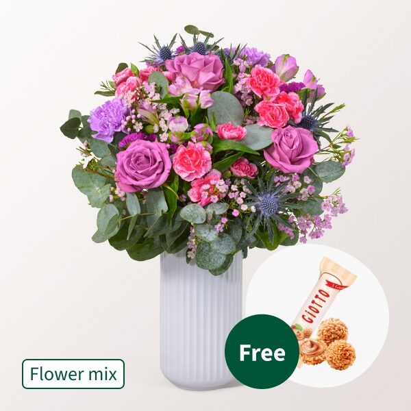Blumenmischung Traumhaft mit 3 Ferrero Giotto