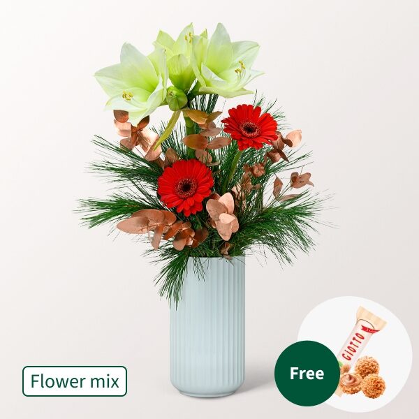 Blumenmix Joy mit 3 Ferrero Giotto