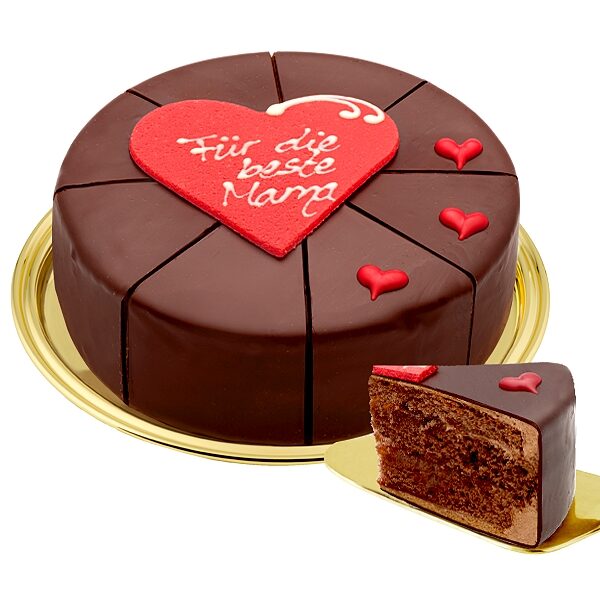 Sachertorte „Für die beste Mama“