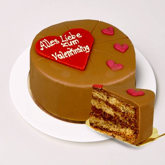 Kuchen „Alles Liebe zum Valentinstag“