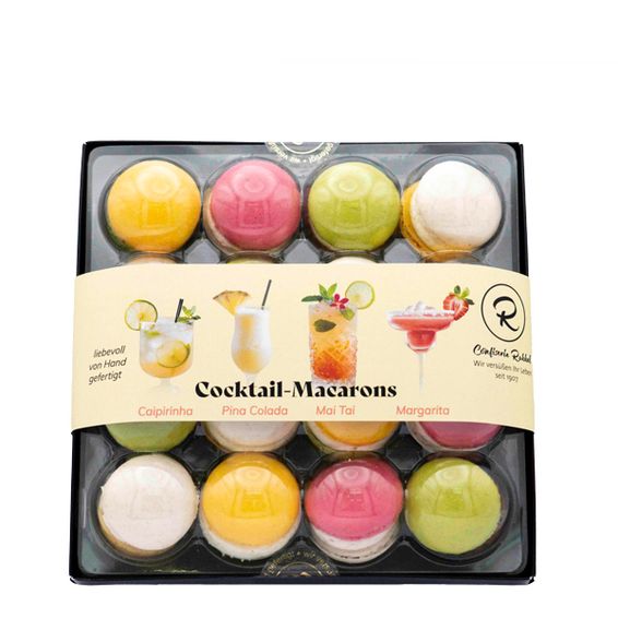 Geschenkpackung „Cocktail-Macarons“, 150 g