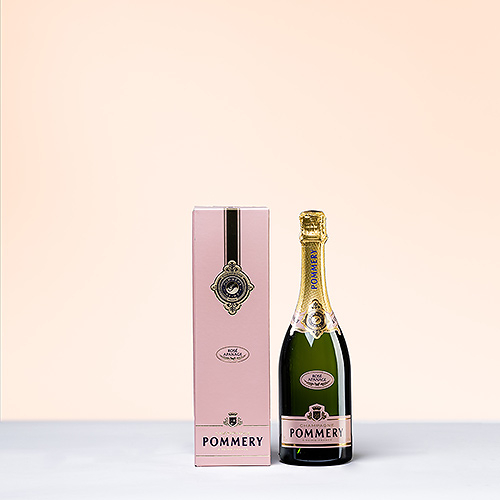 Pommery Apanage Rose Champagner in Geschenkverpackung, 75cl