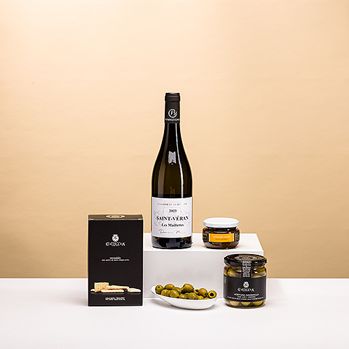 Saint-Veran 'Les Maillettes' Weißwein & Snacks