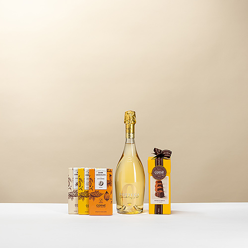 Bottega alkoholfreie und Corne Port-Royal Pralinen