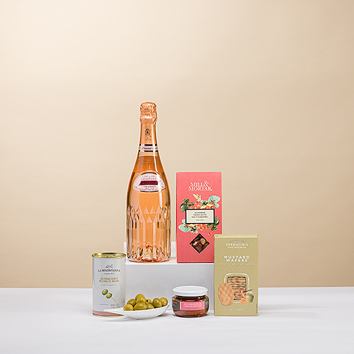 Champagner Vranken Rosé & Snacks