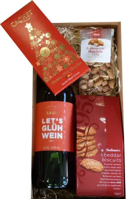Lass uns Glühwein trinken