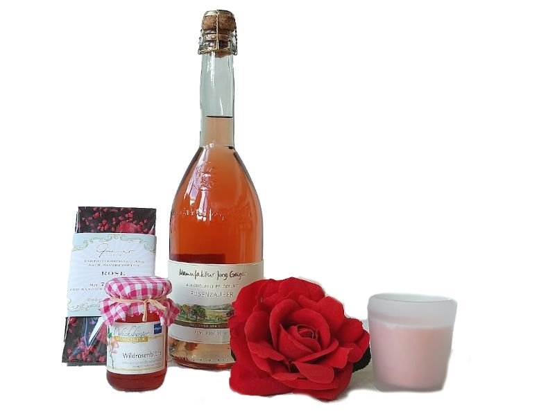 Geschenkkorb Rosenzauber