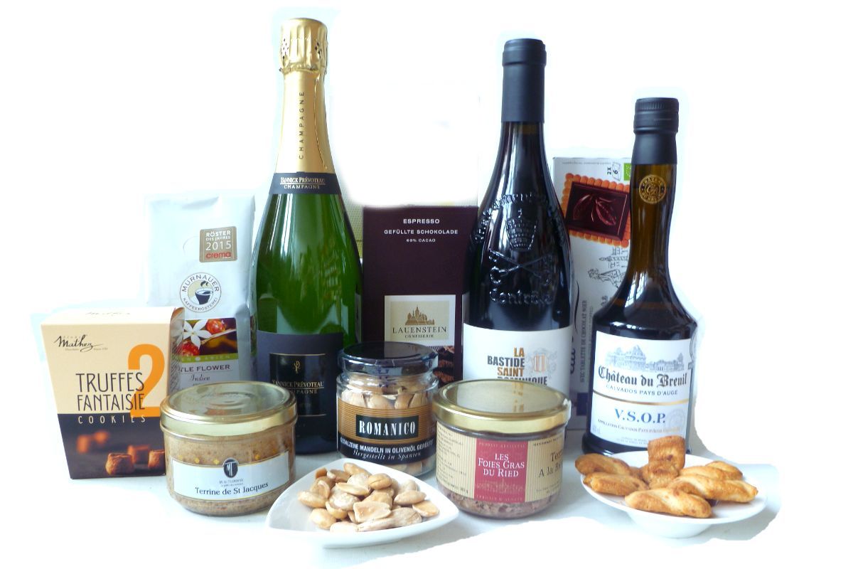 Edler und feiner Geschenkkorb