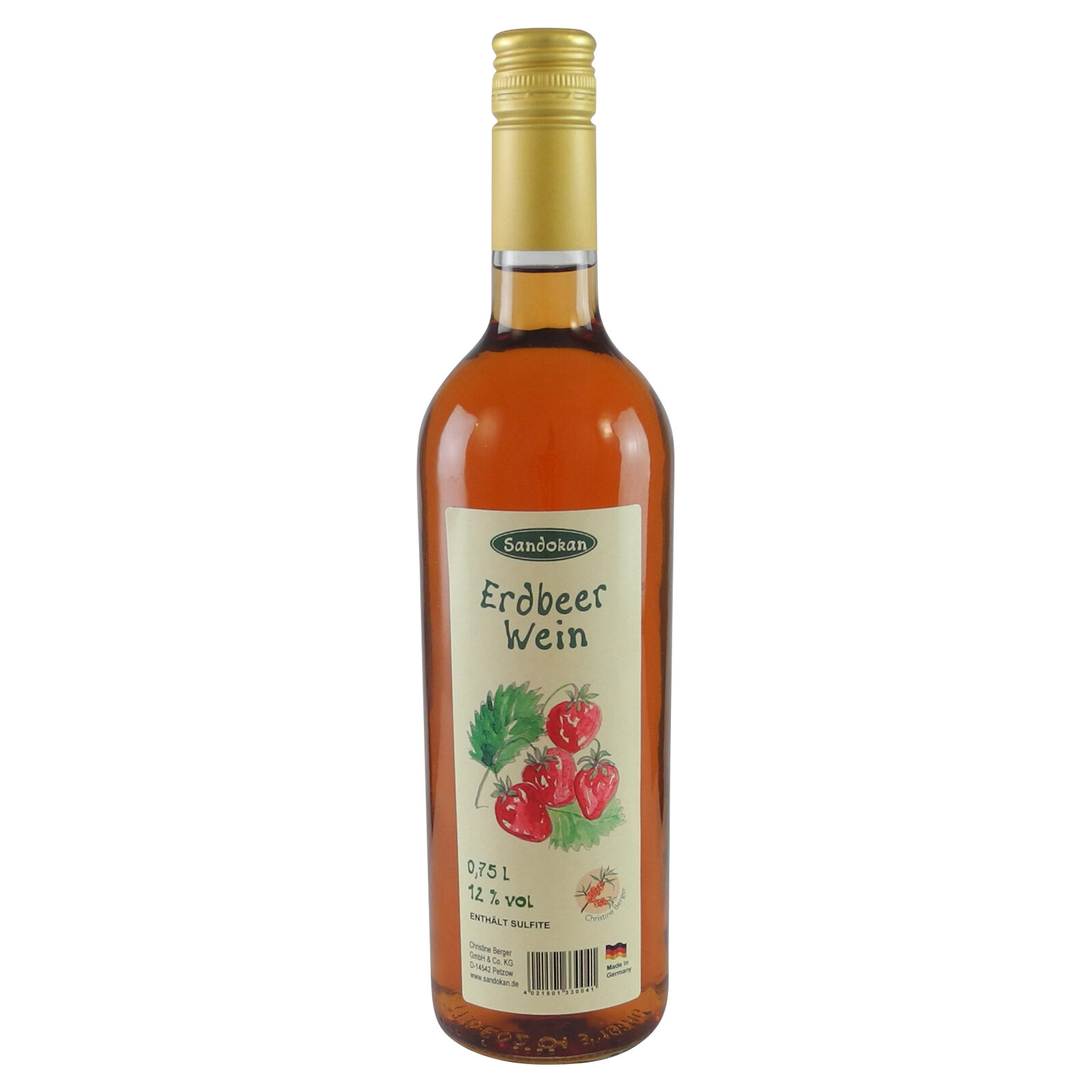 Erdbeerwein (0,75 l / 12 % vol.)