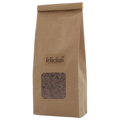 Dunkle Trinkschokolade von Confiserie Felicitas (46 % Kakao / 200 g)