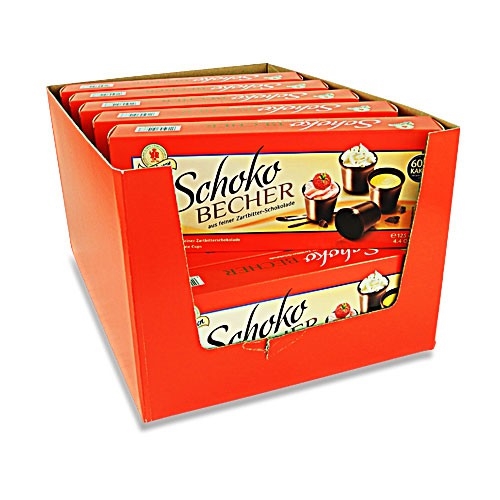 Halloren Schokoladenbecher, 16er-Packung (16 Packungen Eierlikörbecher, je 12 Stück / 125 g)