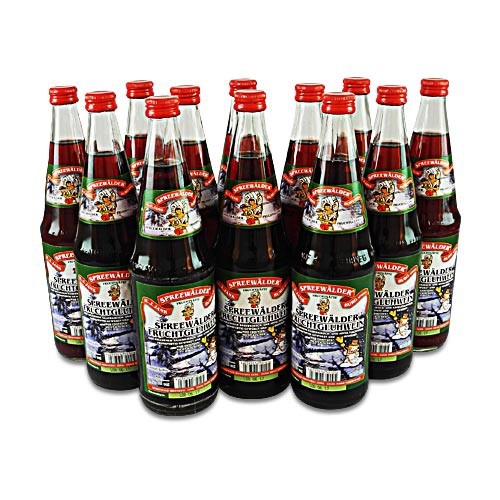 Janks Spreewald Frucht-Glühwein - 12er-Packung (12 Flaschen à 0,7 l / 8,5 % vol.)