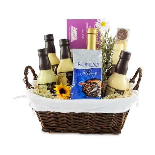 Scharfes Gelb - Geschenkkorb