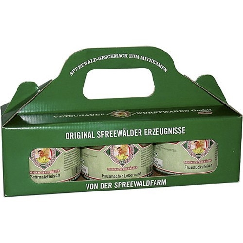 Spreewälder Wursttrio (3 Gläser)