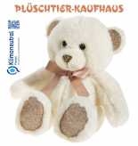 Teddy mit Rosenschleife und Glitzereffekt