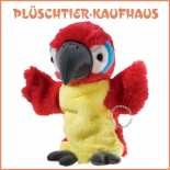 Handspielpuppe Papagei