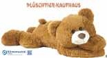 Teddybär XL, liegend, hellbraun