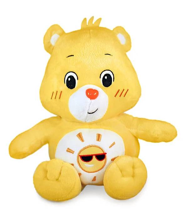 Glücksbärchis Kuscheltier (30 cm) - Gelb (Sonnenbär)