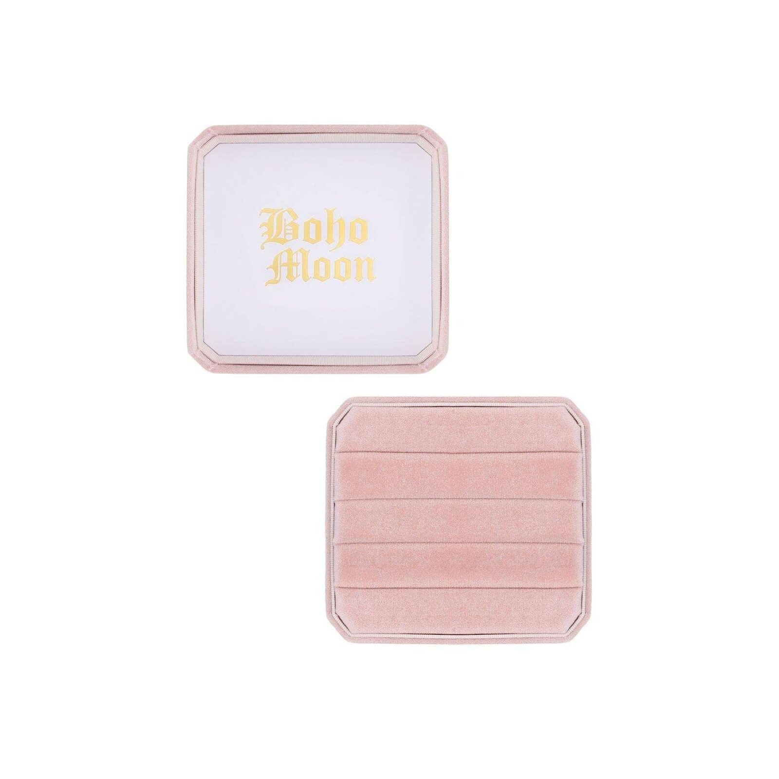 Bohomoon Kleine Ring-Displaybox aus Samt