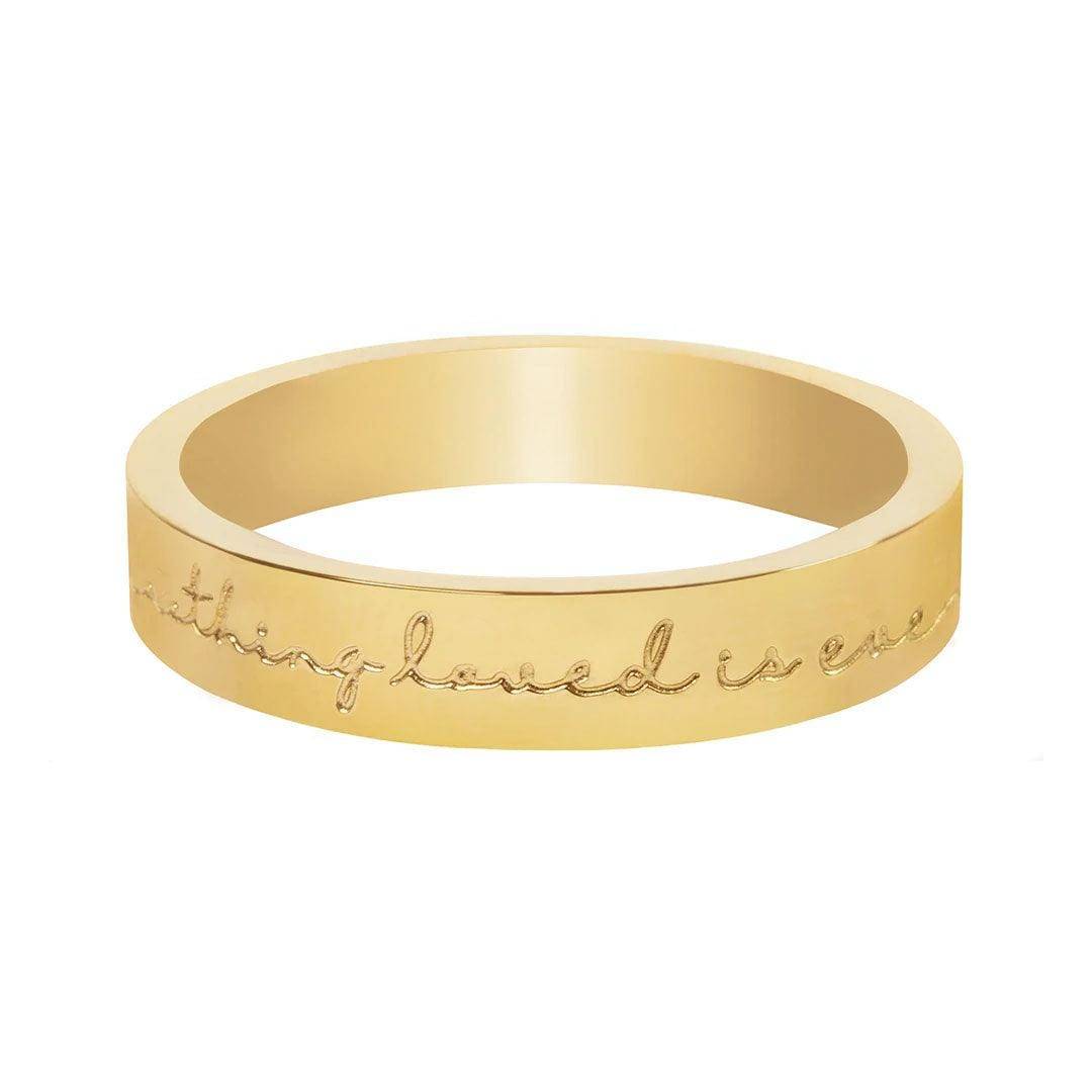 Geliebter, nicht verlorener Ring