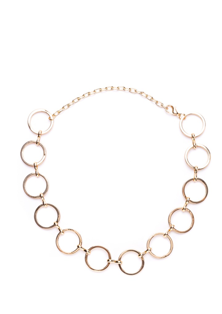 Edgy Kettenreif Gold