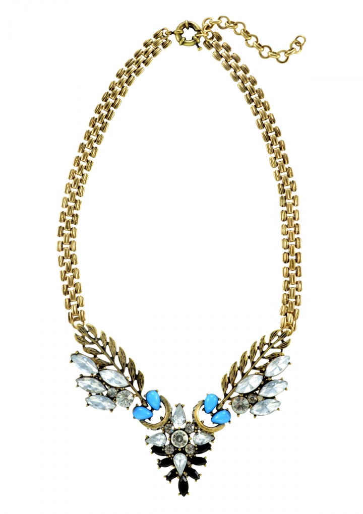 Vintage Style edel Statement Halskette