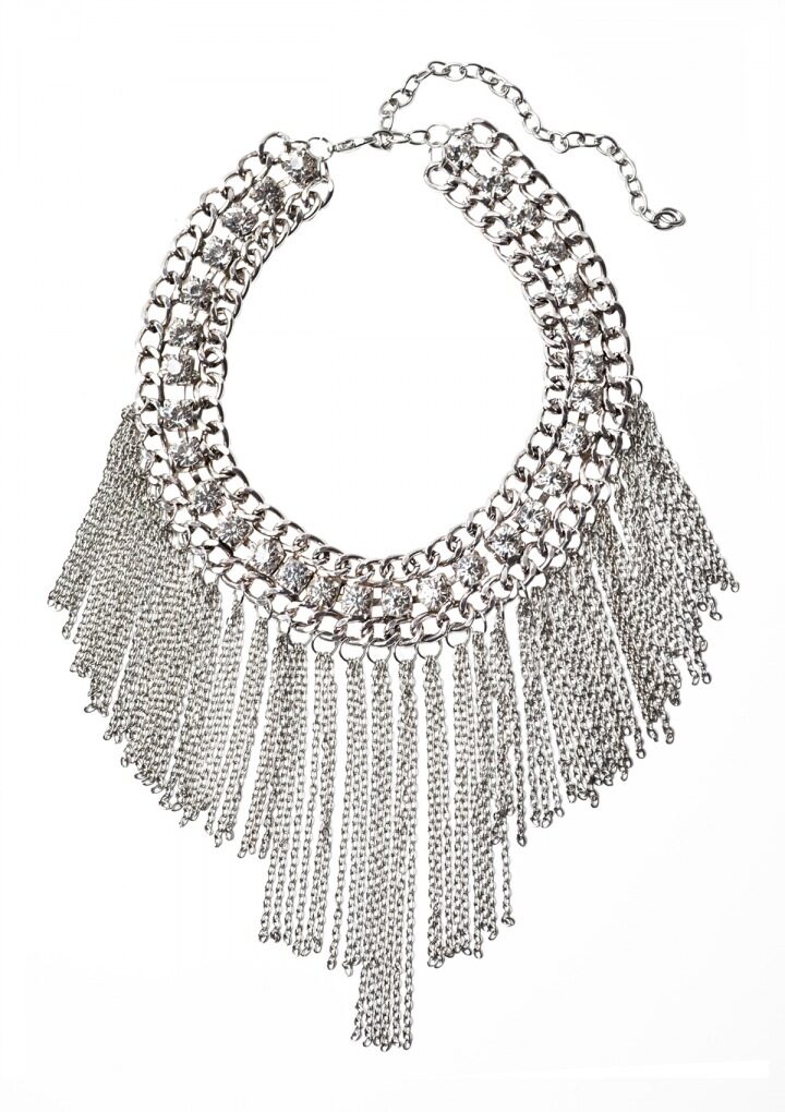 Boho Tassel Aussage Halskette