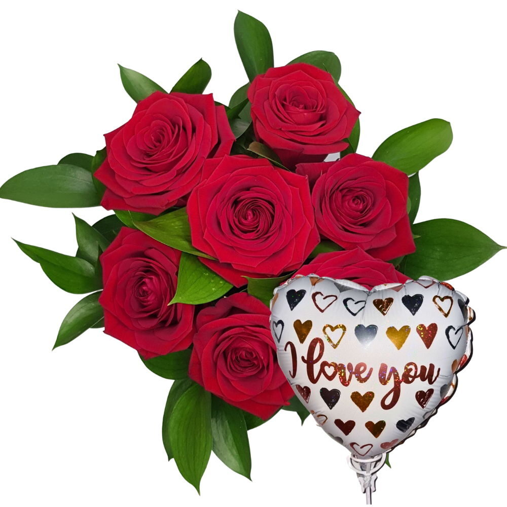 Rosenstrauß "ILoveYou"