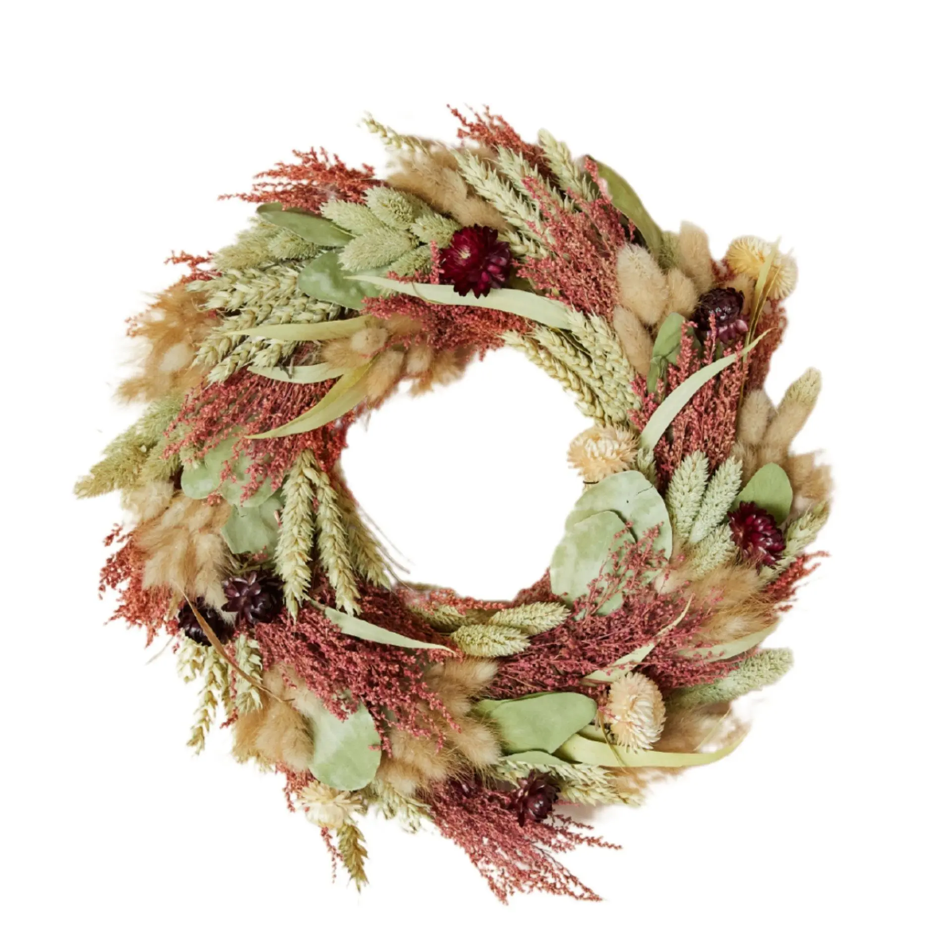 Kranz aus getrockneten Rosenholz