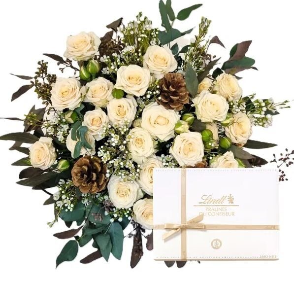 Rosenstrauß SCHIELE und Lindt