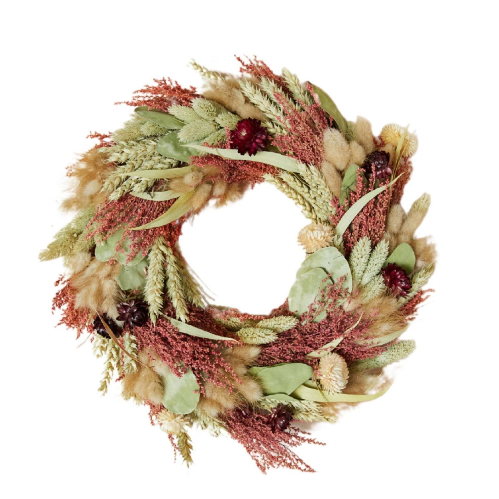 Kranz aus getrockneten Rosenholz