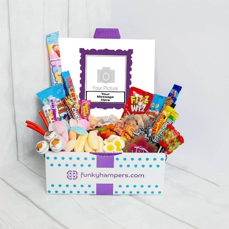 Personalisierte Deluxe Picbox Sweet Hamper